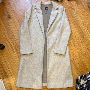 Zara Oatmeal Overcoat